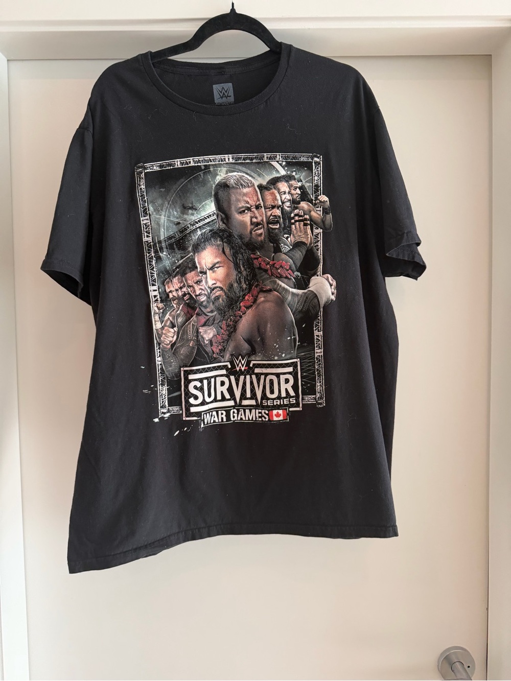 WWE Black Survivor Series War Games Graphic Tee